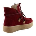 thumbnail image 5 of Hush Puppies Bridget Chukka Women's Boots Rhubarb Red Size 7.5 W, 5 of 8