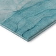 thumbnail image 4 of Addison Rugs Mayfield Washable Transitional Watercolors Teal Rectangle Rug, 8' x 10', 4 of 6