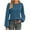 Blue, variant on Womens Long Sleeve Shirts Casual Tops Dressy Outfits Fall Fashion Blouses Lace Clothes Y2k