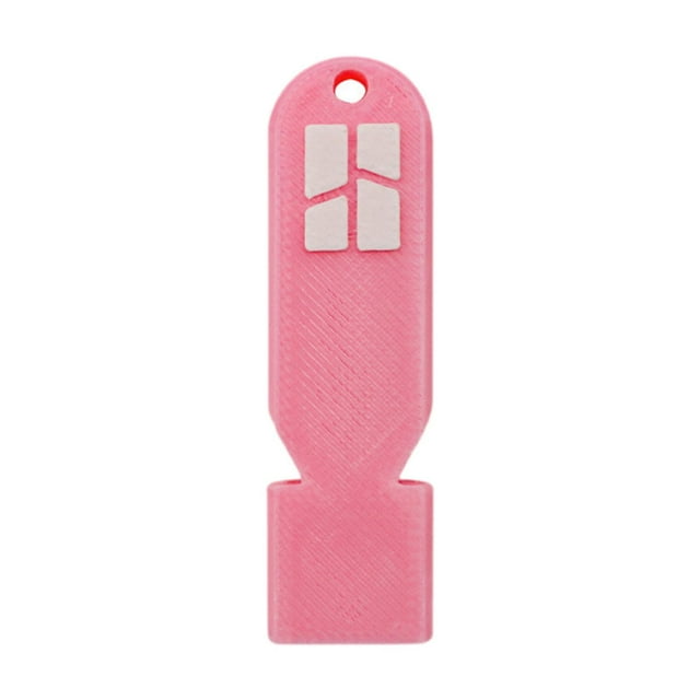 koolsoo Sifflet d'Urgence Léger Petit Sifflet Fort pour Bateau Pêche Camping Rose