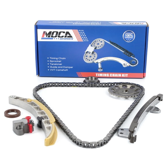 MOCA AUTOPARTS Timing Chain Kit Fit for 04-06 Scion xA & 06-15 Toyota Yaris 1.5L