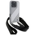 thumbnail image 3 of BMW M Series Carbon Stripe & Strap Case for iPhone 16 Pro 6.3" Grey - BMHCP16L23PSCCG, 3 of 7