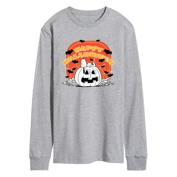 Peanuts - Peanuts Retro Halloween - Men's Long Sleeve T-Shirt