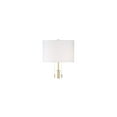 thumbnail image 4 of Possini Euro Design Encino Modern Tripod Floor Lamp Standing 60" Tall Brass Gold Metal Off White Fabric Drum Shade for Living Room Bedroom Office Home, 4 of 9