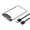 Micro B-USB A, variant on Agiufgs 2.5-Inch SATA HDD/SSD Enclosure, USB 3.0 with UASP for Faster Transfers, Plug-and-Play External Drive Case for Data Backup