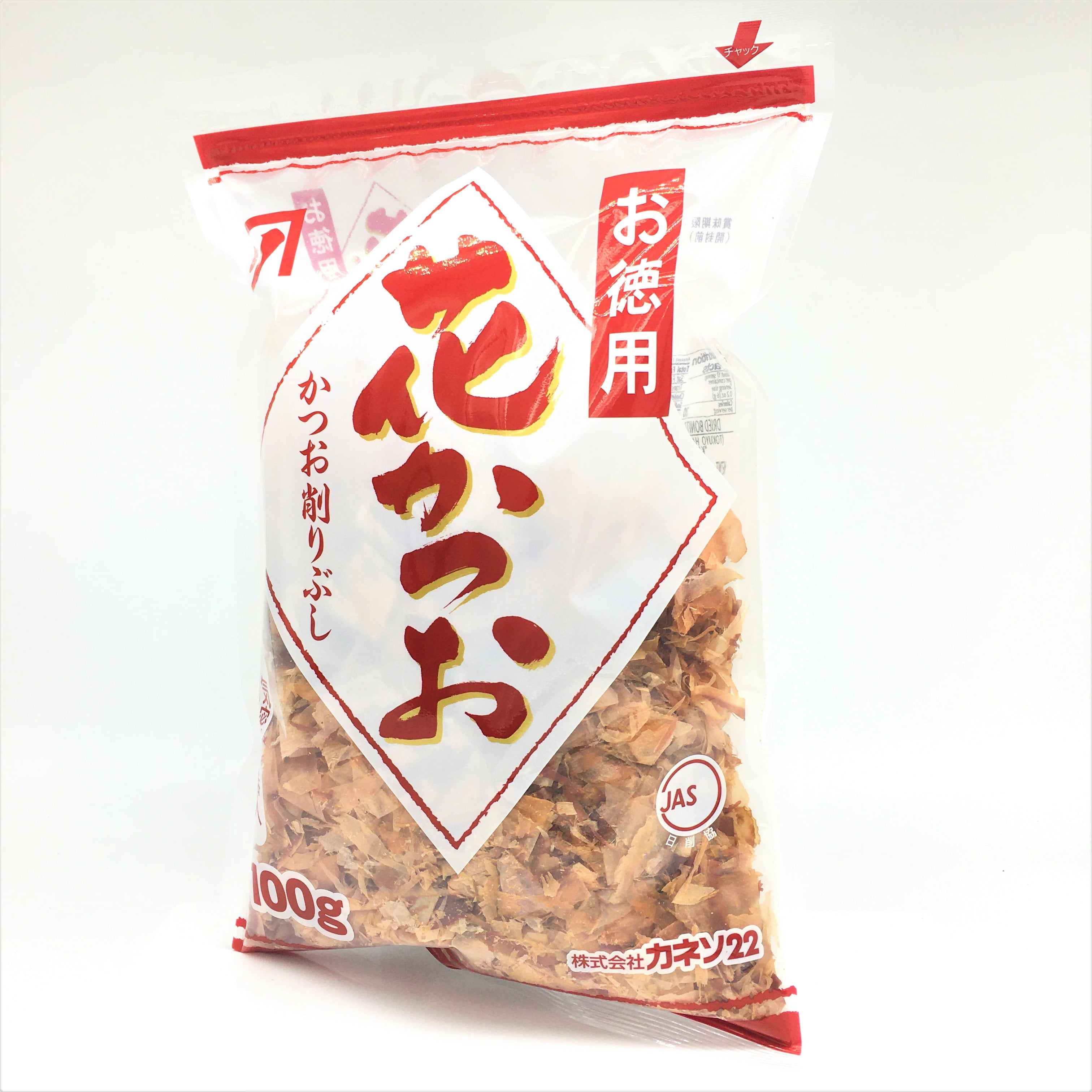 Kaneso Tokuyou Hanakatsuo Extra Large Dried Bonito Flakes, 3.52 oz
