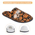 thumbnail image 3 of Fotbe Halloween Pumpkins Pantuflas Peludas para Mujer con Estampado, Zapatillas de Peluche, Zapatos de Invierno para Casa, Uso Interior y Exterior-Large, 3 of 8