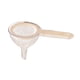 thumbnail image 5 of Filtro de malla para alimentos, embudo para alimentos con colador con mango, colador de malla, embudo de cocina para llenar botellas de leche de soja blanco, 5 of 8