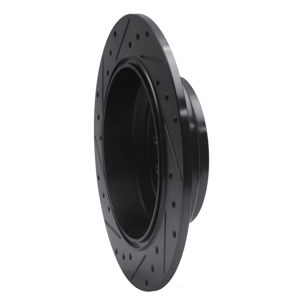 Dynamic Friction Company 633-59033R DFC Brake Rotor - Drilled And Slotted - Black