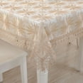 thumbnail image 2 of Nordic Luxury Lace Tablecloth Flower Pattern Hollow Embroidery Table Cloth 75*200cm, 2 of 2