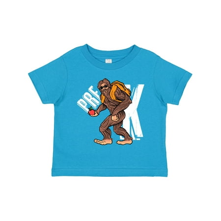

Inktastic Back to School Pre-K Bigfoot Gift Toddler Boy or Toddler Girl T-Shirt