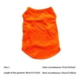 thumbnail image 2 of Product Classification Pet Clothes - Blank Tank Top Sleeveless Breed Lightweight and Comfortable for Dogs, 2 of 7