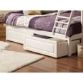 thumbnail image 2 of Raised Panel Bed Drawer Twin-Full White, 2 of 4