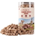 thumbnail image 2 of (3 pack) PAWMATE Freeze Dried Duck Treats for Dogs & Cats, Healthy Single Ingredient, High Protein Snacks for Training, 10.23oz, 2 of 11