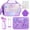 Purple Mermaid, variant on JYPS Unicorn Bento Box with Insulated Lunch Bag, Lunch Container