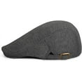 thumbnail image 6 of Men's Flat Cap Gatsby Newsboy Lvy Irish Hats Driving Cabbie Hunting Cap, 6 of 6