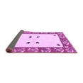 thumbnail image 2 of Ahgly Company Indoor Square Oriental Purple Modern Area Rugs, 8' Square, 2 of 4