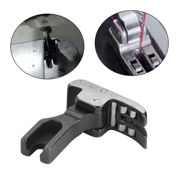 Rodillo prensatelas negro R141 pie de rodillo prensatelas de coser prensatelas accesorios de máquinas de coser industriales 12 rodamientos Ecomeon no