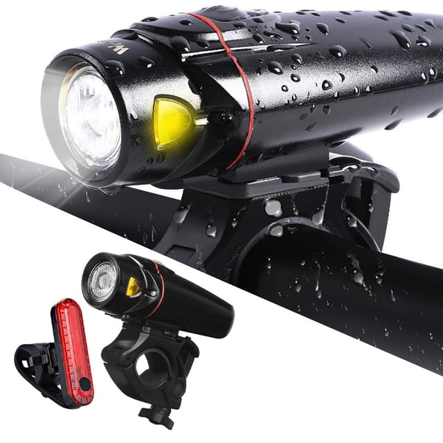 Luces para bicicleta Soledad Luz delantera súper brillante IPX5 USB recargable