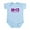 Sky Blue, variant on CafePress - AB/CD Infant Bodysuit - Baby Light Bodysuit, Size Newborn - 24 Months