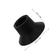 thumbnail image 2 of FONDOTIN 8pcs Trampoline NonSlip Foot Pads PVC Round Black Protectors For Indoor And Outdoor Use, 2 of 8