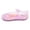 Red, variant on FASHOFT Toddler Girls Jelly Sandals Iridescent Closed Toe Simple Princess Beach For Kids Daily Wear Girls Shoes Blue 3.5-4 Years