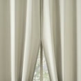 thumbnail image 4 of No. 918 Brandon 2-Piece Magnetic Closure Room Darkening  Grommet Top Curtain Panel, Cream, 54.0”W x 96"L, 4 of 9