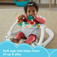 thumbnail image 3 of Fisher-Price Sit-Me-up Floor Seat Portable Infant Chair with Toys, Whimsical Forest, 3 of 7