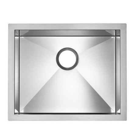 Blanco Precision Microedge 22 5 L X 20 5 W Single Bowl Kitchen Sink