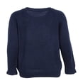 thumbnail image 3 of Femmes Jour de Saint Valentin à Manches Longues Tricot Coeur Pull Pull Tricoté Tops Noir XXL, 3 of 8