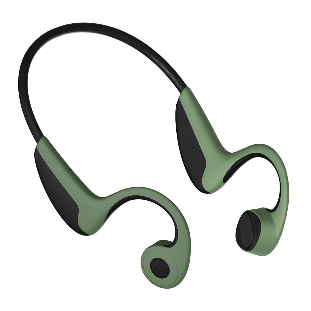 Excelvan BT Headphones Waterproof IPX7, Wireles Bone Conduction Earbuds , Stereo Open Eardrum