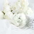 thumbnail image 6 of BalsaCircle 48 Ivory Faux Roses 4" Artificial Foam Flowers Stems Wedding Centerpieces, 6 of 8