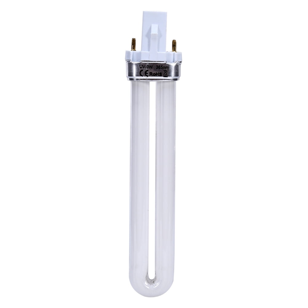 4 Stück U-förmige UV-Lampenröhren 9W, 365 Nm – Ersatz Für Nageltrockner & UV-Lampen