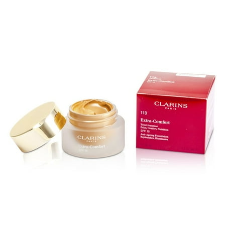 Clarins - Extra Comfort Foundation SPF15 - # 113 Chestnut -30ml/1.1oz