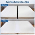 thumbnail image 2 of Convertidor Bed Bridge Vekkia 80 x 12 camas individuales XL/twin a king, 2 of 7