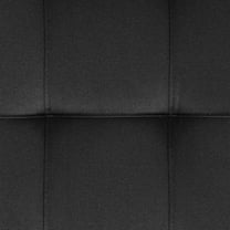 Furinno ROANNE King Upholstered Tufted Headboard Plain Black