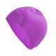 thumbnail image 1 of Gorro de natación impermeable de textura elíptica único 1 Pc morado, 1 of 1