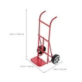 thumbnail image 2 of CHICHUMID Miniature Dolly Cart Red Metal Model Display Enhancement for Hobbyists and Collectors 1Set, 2 of 8