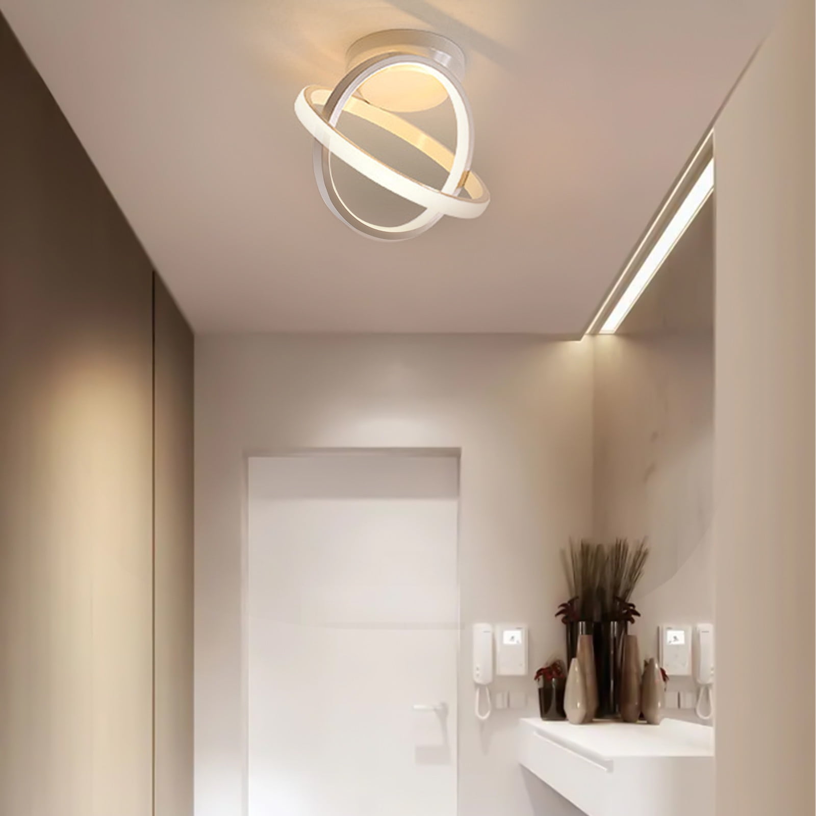 Blasgw Balcony Lights, Ceiling Lights, Corridor Lights, Aisle Lights, Modern Hallway Lights, Three-color Dimming White
