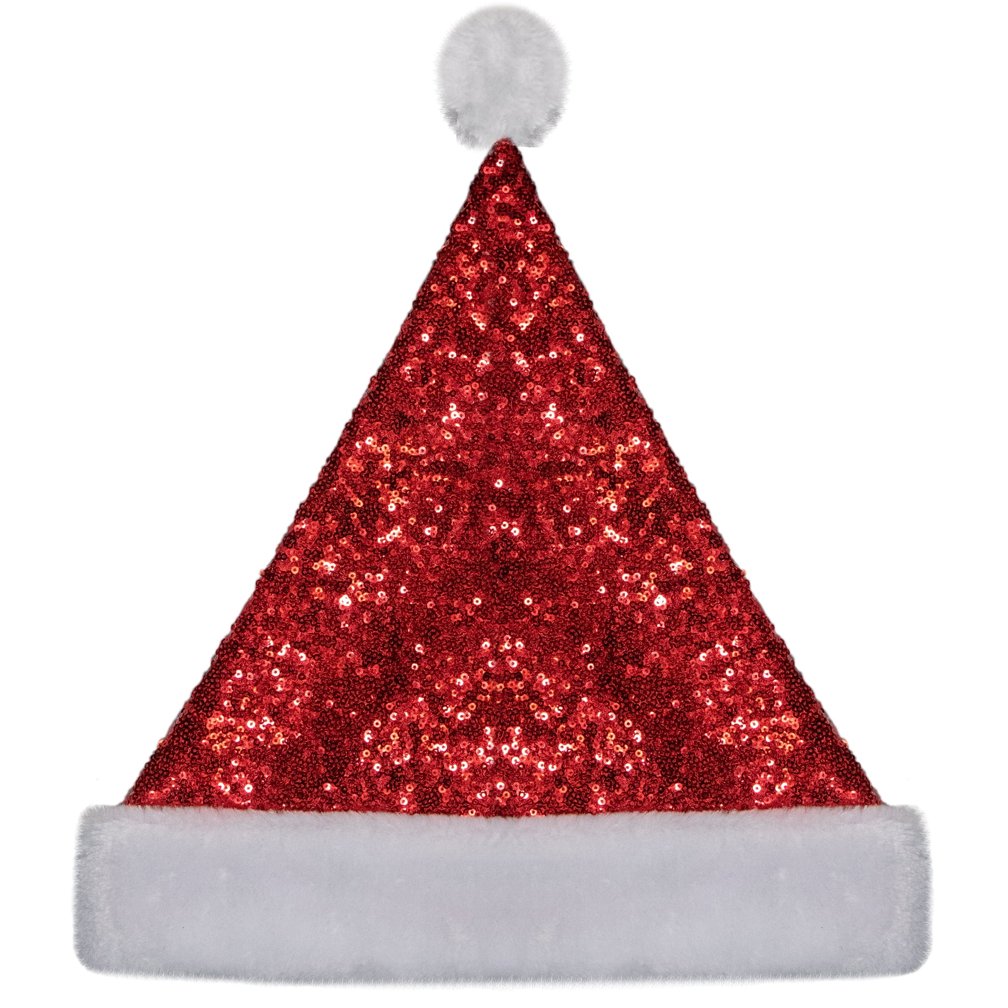 Adult Santa Hat Unisex Mens Womens Size M/L Christmas Clause Miss Claus Xmas NEW 