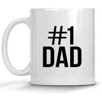 Number 1 Dad, No 1 Dad Mug, Gift For Dad From Daughter Son, Daddy Gifts, Fathers Day Mugs Gifts, Gifts For Husband From Wife, Daddy To Be, New Dad, Hilarious Gag Coffee Mug
