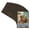 Brown Suede, variant on Cherry Red Suede Picture Frame Mat for 28x40 Frames - Fits 26x38 Photos - 1 Mat