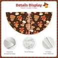 thumbnail image 3 of Sikiie Christmas Gingerbread Cookies Christmas Tree Skirt, Christmas Tree Decorations, Christmas Decor, Tree Mat Decoration(30-48IN)-36", 3 of 6
