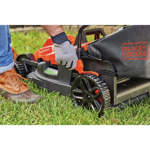  BLACK+DECKER Electric Lawn Mower, 12-Amp, 17-Inch (BEMW482BH)  : Patio, Lawn & Garden