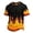 ZB Black, variant on Mens Halloween T-Shirts Short Sleeve Skeleton Moon Print Casual Loose Fit Crew Neck Cotton Blend T Shirts for Man,2XL