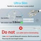 thumbnail image 5 of Cable Ethernet Sokqovt Cat6a de 150 pies para exteriores e interiores, blanco, 5 of 6