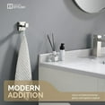 thumbnail image 2 of Homora Square Bath Towel Hook 3 PCS (Polished Chrome) Polished Chrome, 2 of 5