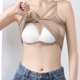 thumbnail image 1 of Pijama de manga corta para mujer, de verano, talla grande, con tirantes, almohadillas para el pecho y el centro de la espalda, sin mangas y pijama interior, blusa de poliéster para mujer., 1 of 9