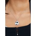 thumbnail image 3 of Disney Nightmare Before Christmas Women's Rhodium Plated Crystal Pendant Necklace, 3 of 6