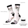 thumbnail image 4 of Vsdgher Beautiful Butterfly Crew Socks for Men & Women, Breathable Casual Athletic Ankle Socks, 4 of 6